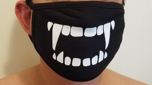 Fangs Face Mask